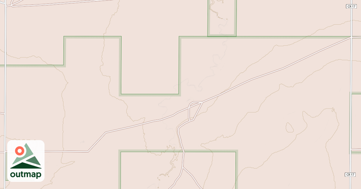 Map of DRY CREEK