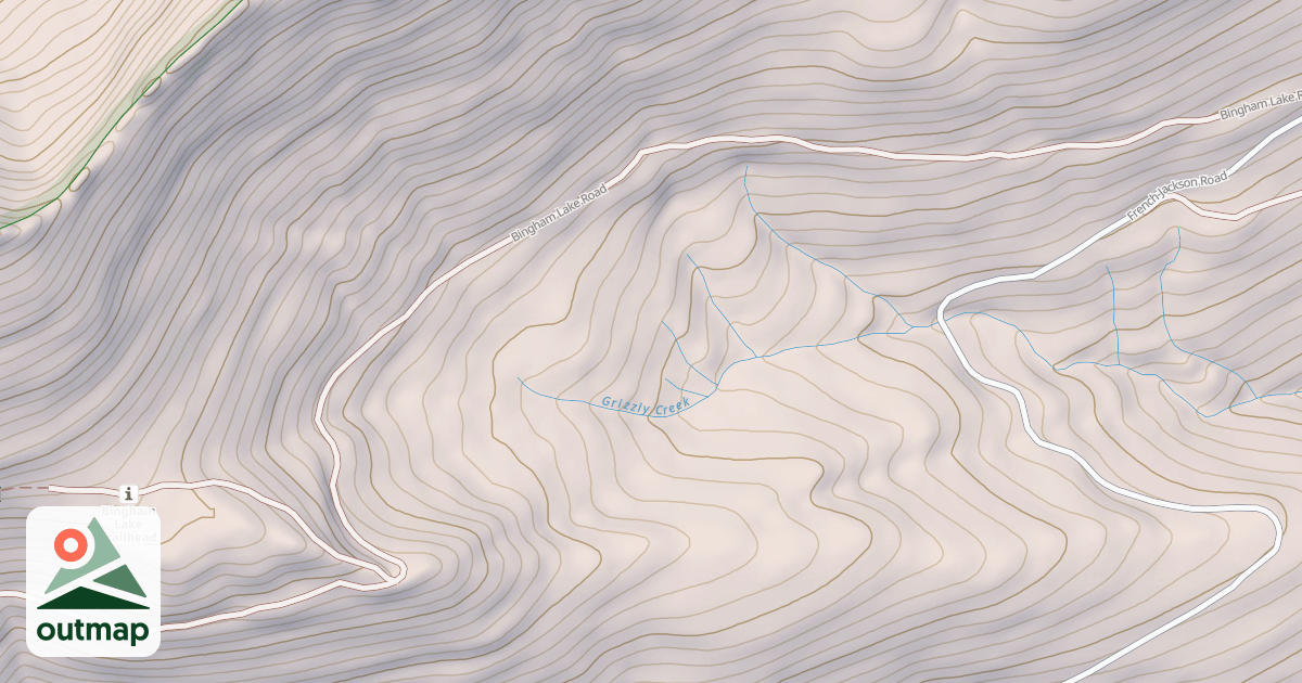 Map of BINGHAM