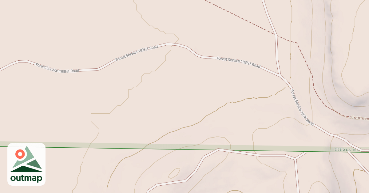 Map of USFS Motor Vehicle Use Map Roads {93BE1659-6A97-41DC-87E0-37FFE21818FA}