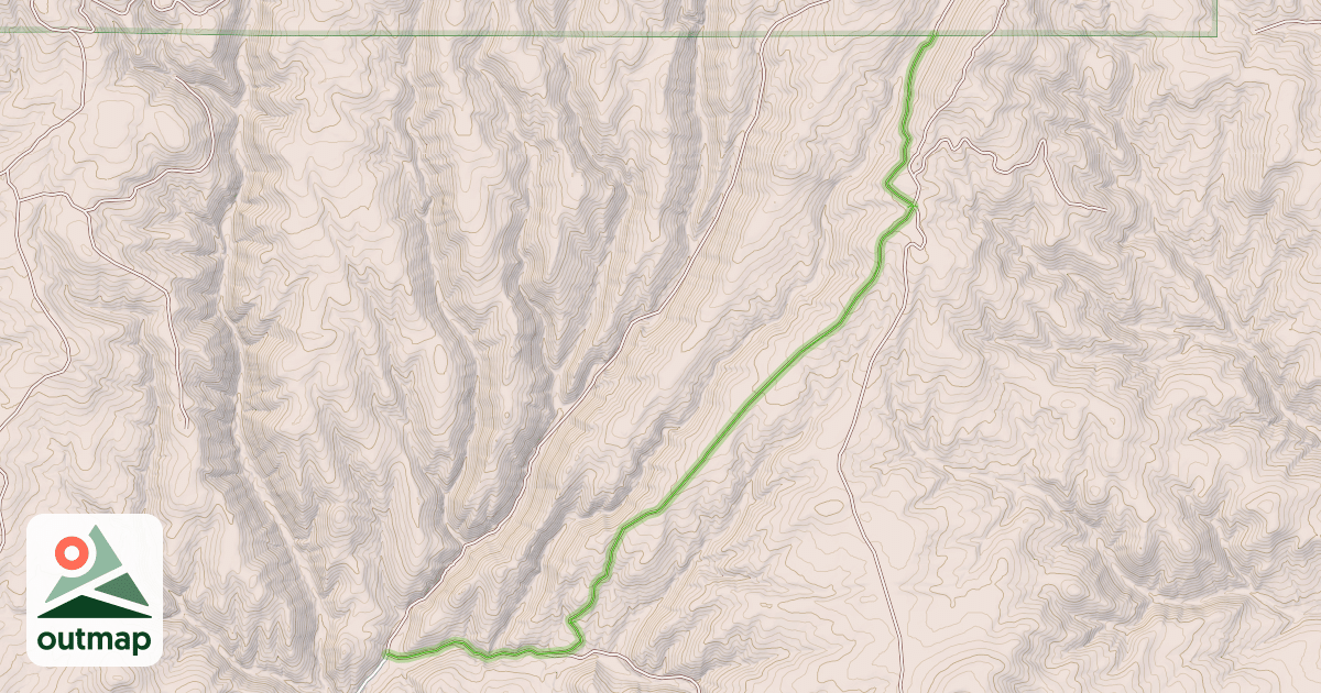 Map of Granite Creek Road
