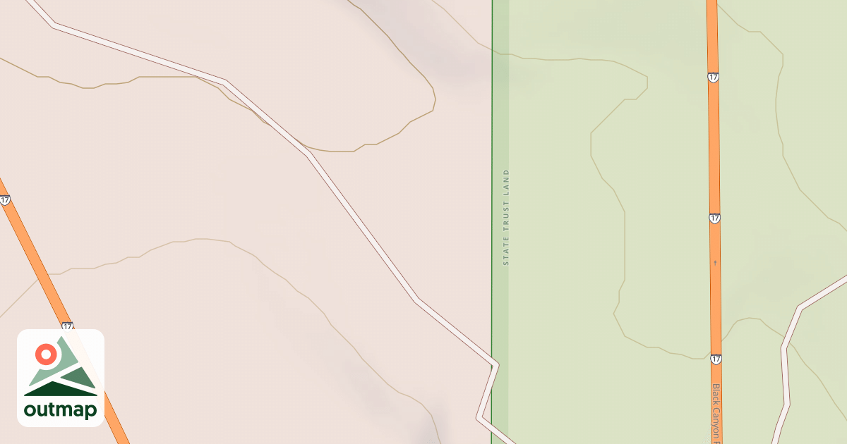 Map of BLM National GTLF Public Motorized Roads 0472e151-a592-42fb-88a0-69e00b7bfef9