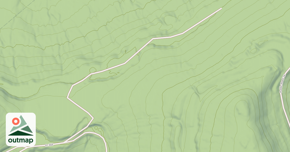 Map of LEATHERWOOD S.- B