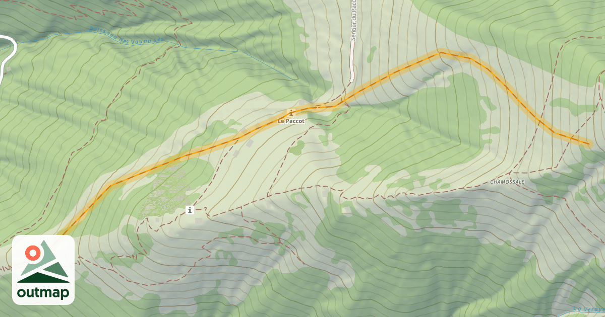 Map of Itinéraire du Diable (La Montre)