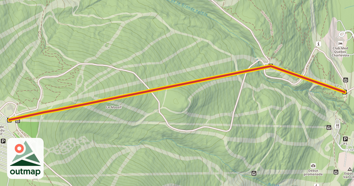 Map of Massif Express