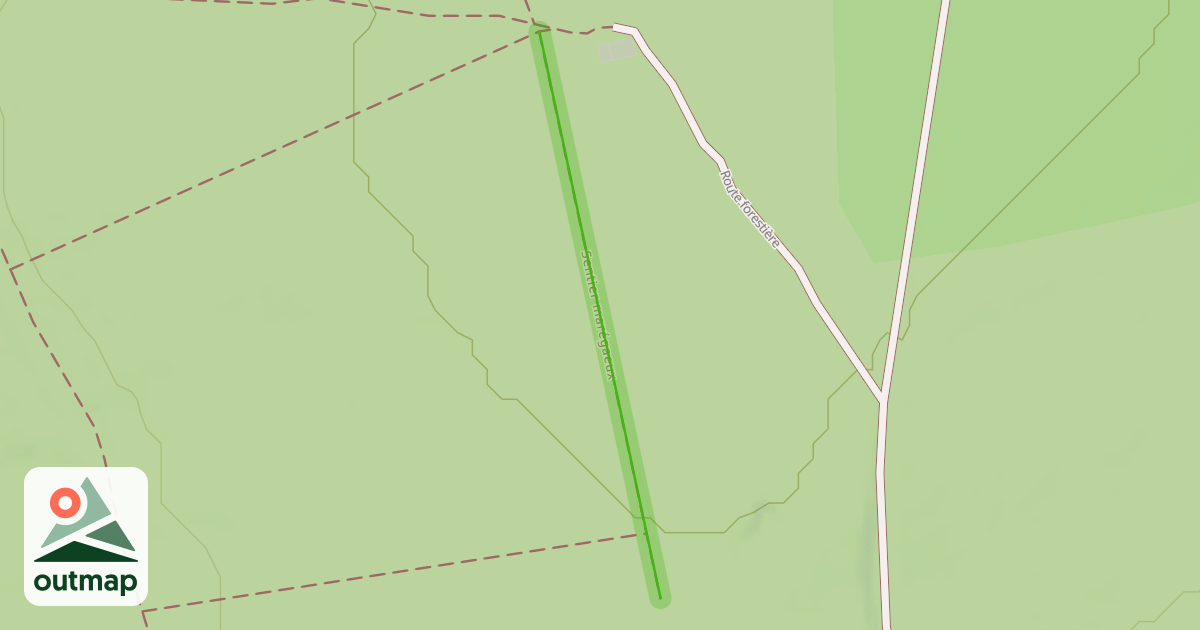 Map of Sentier marégaeux