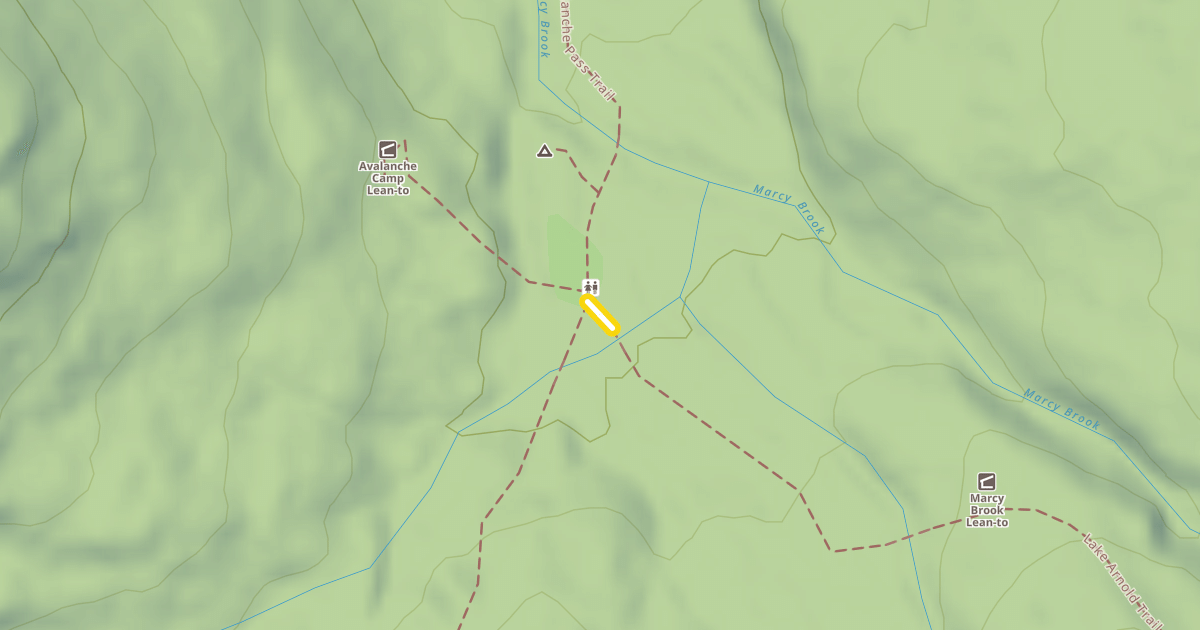 Map preview of Lake Arnold Trail
