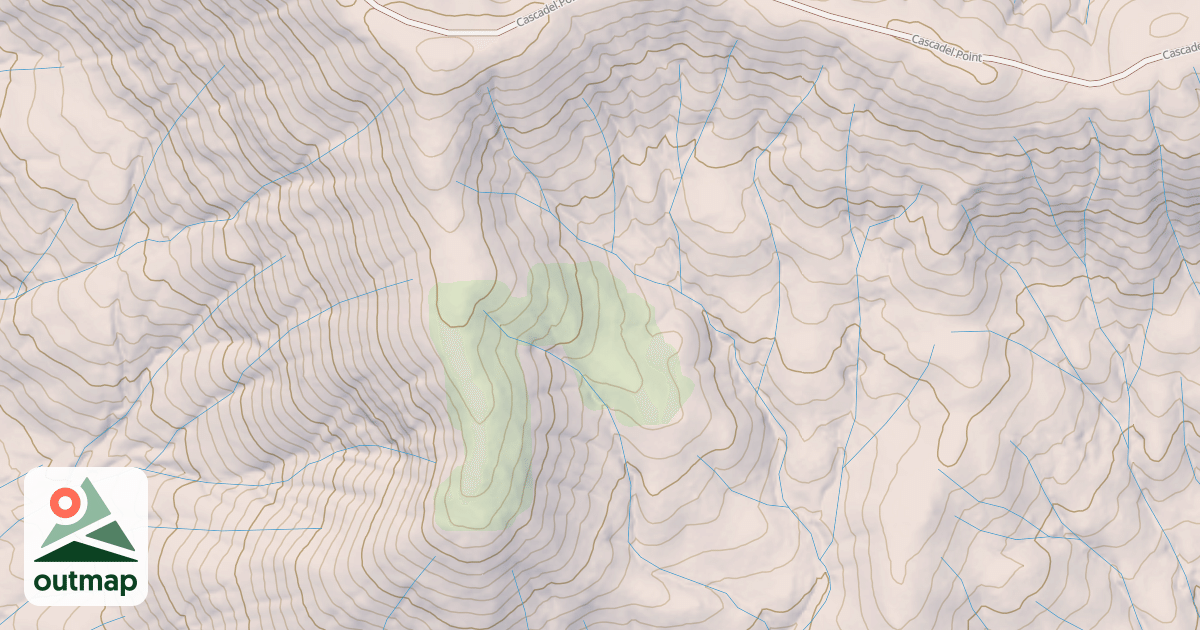 Map of CASCADEL POINT