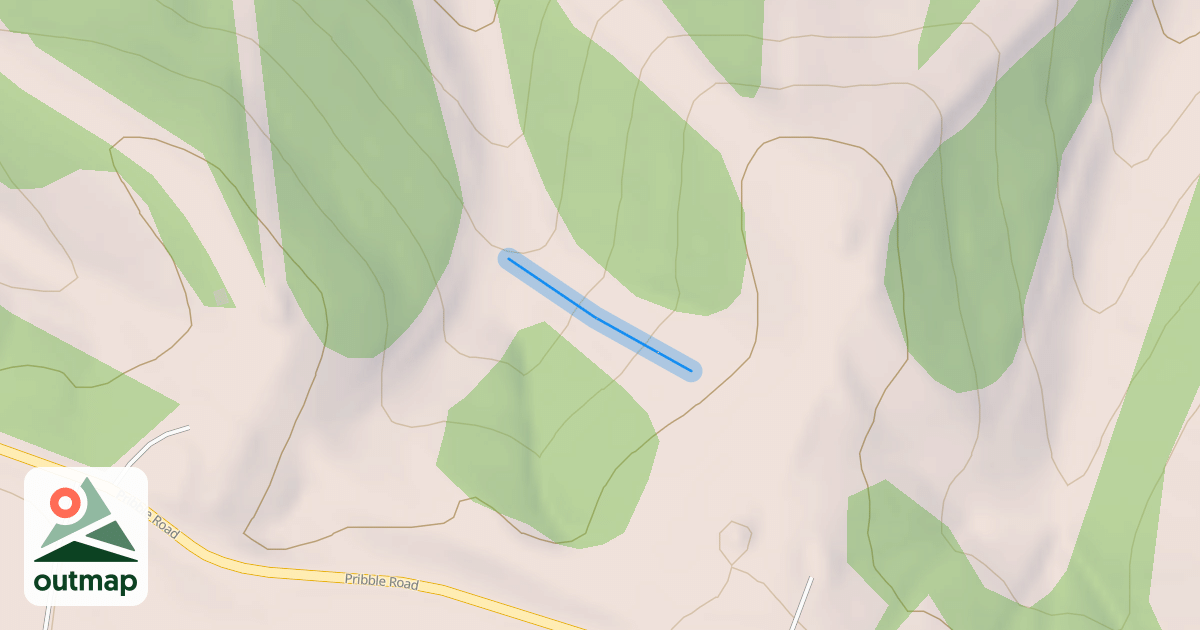 Map of Clyde's Super Slide