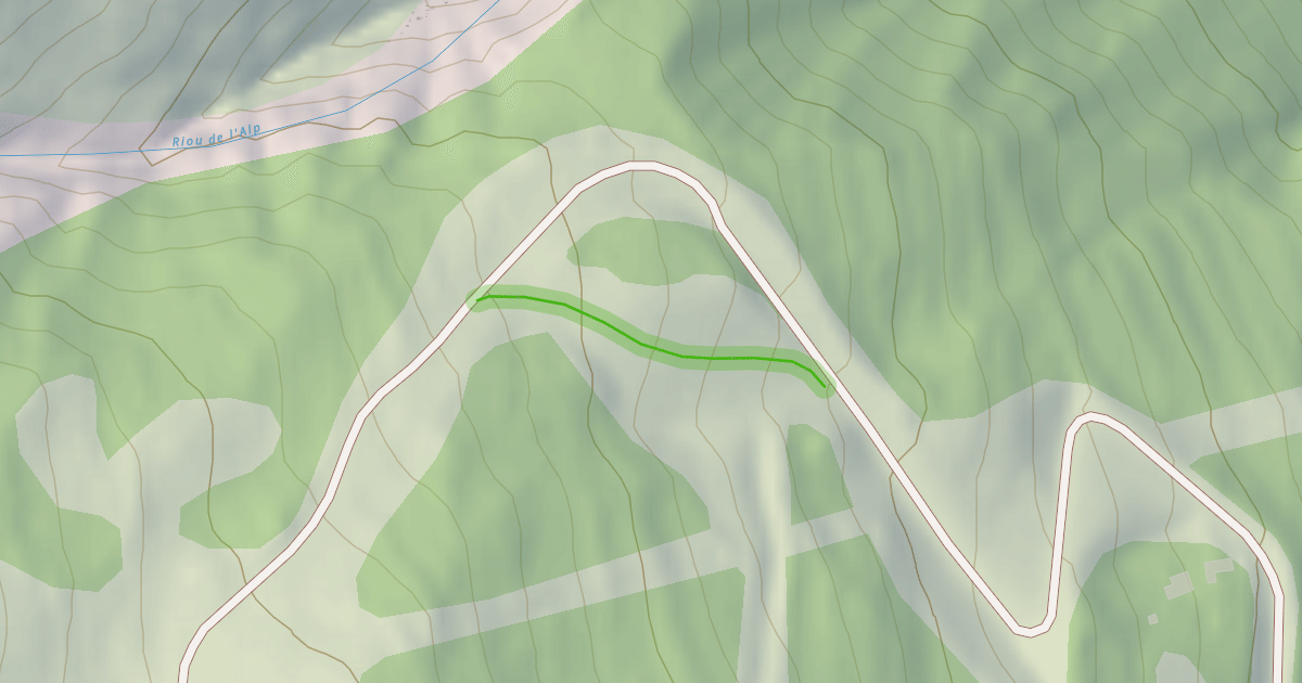 Map preview of Mur de la Ruine