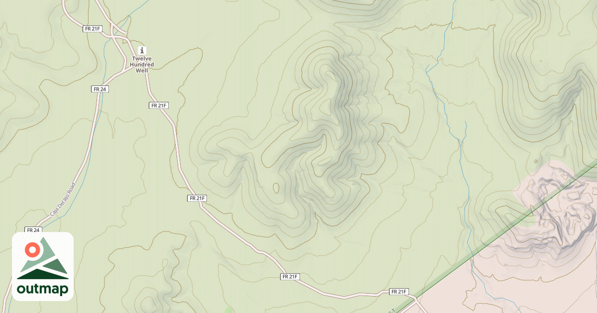 Map of USFS Motor Vehicle Use Map Roads {49E0CEBF-C545-4B7A-8E87-1551F9200964}