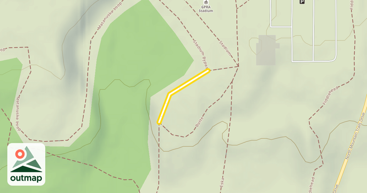 Map of Eska/Butte