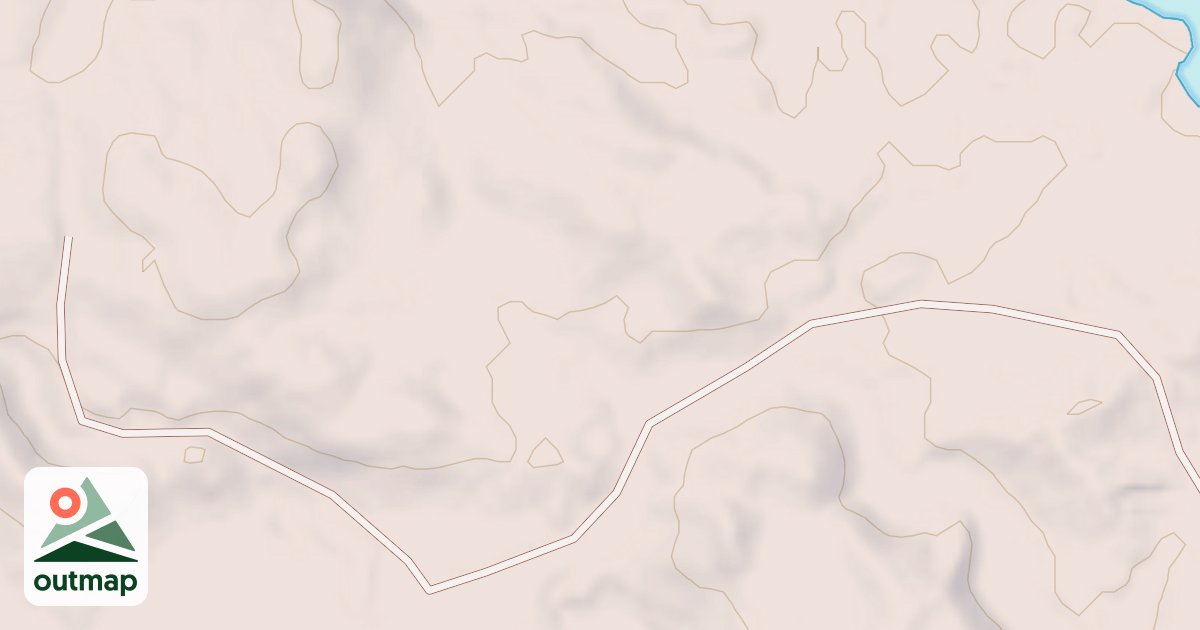 Map of USFS Motor Vehicle Use Map Trails 21445