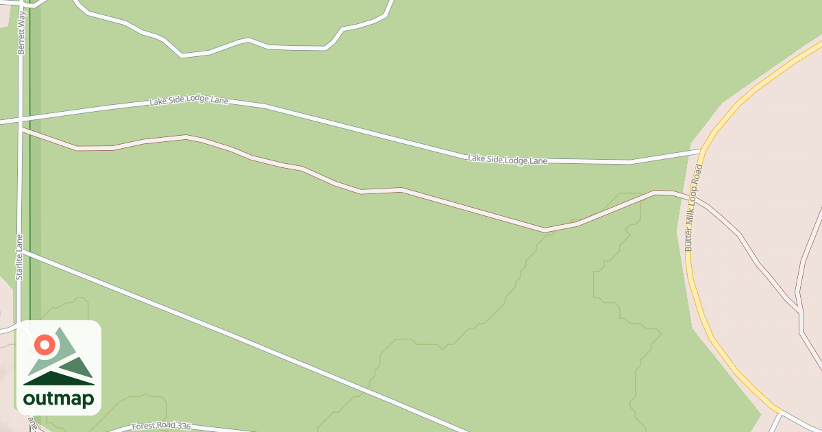 Map of Lakeside Trail D