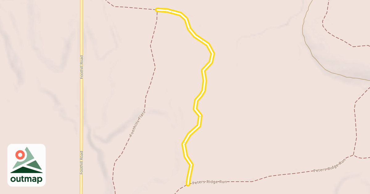 Map of Aeneas Loop