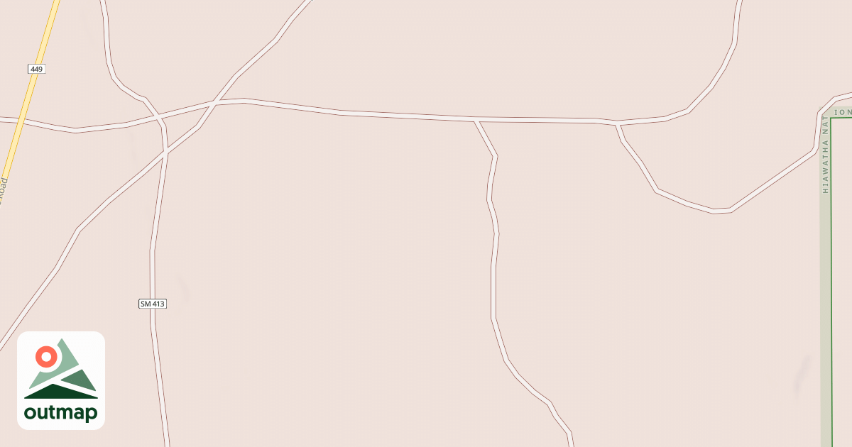 Map of FLETSPUR SOUTH