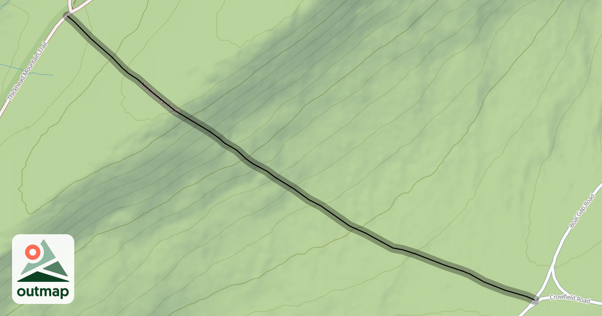 Map of McKinney Trail