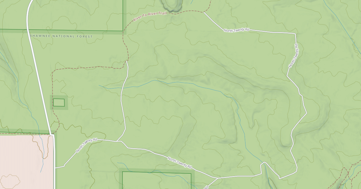 Map preview of NORTH TWENTY RD