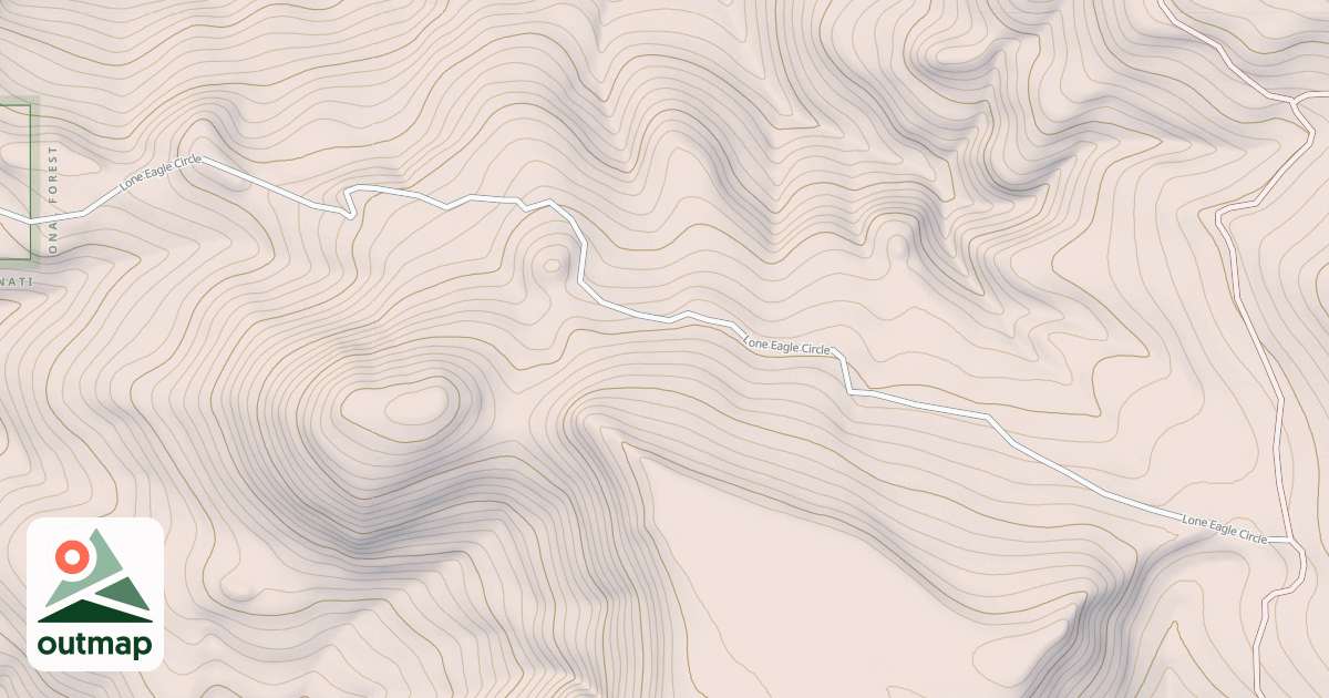 Map of EAGLE ROCK