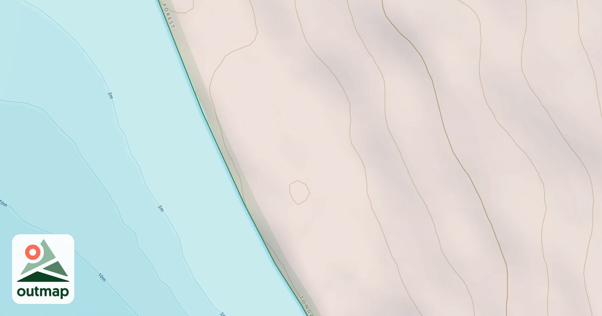 Map of Kizhuchia Creek Road