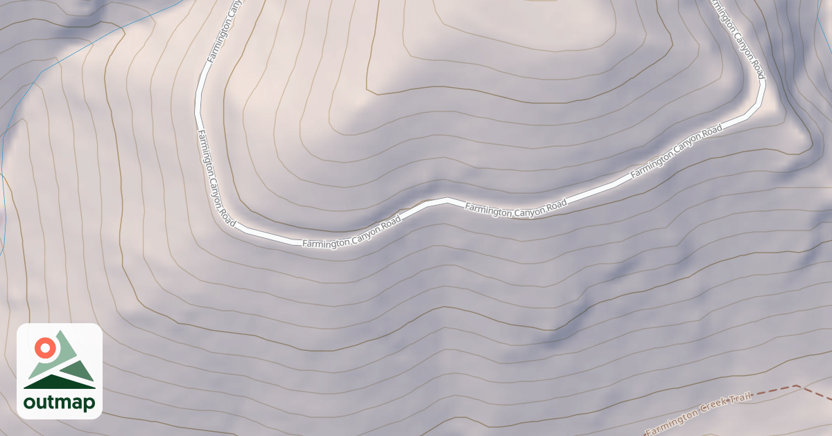 Map of FARMINGTON CANYON ATV