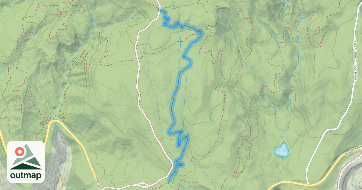Map of Stair Master Trail