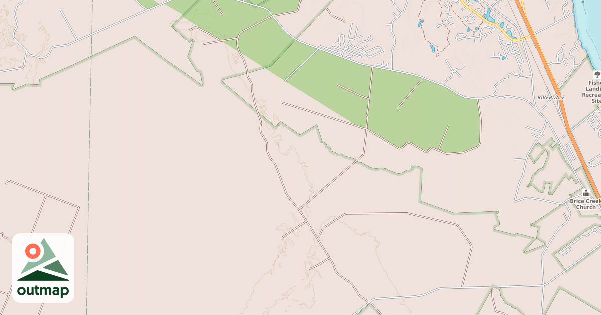 Map of MIDDLE LITTLE