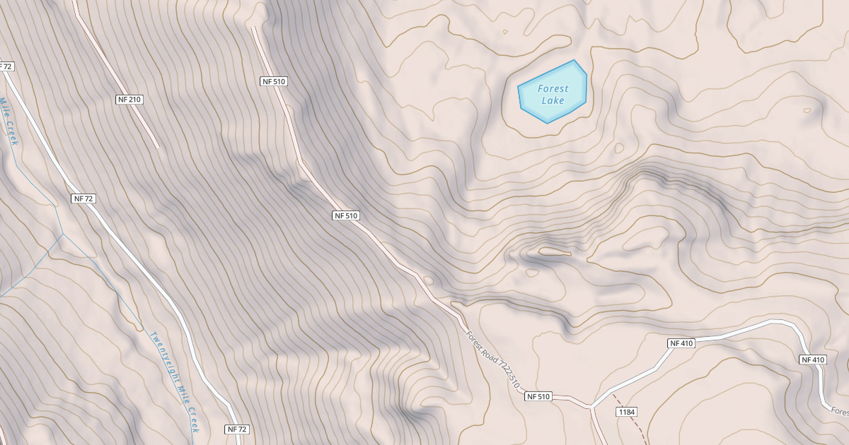 Map preview of FOREST RIDGE
