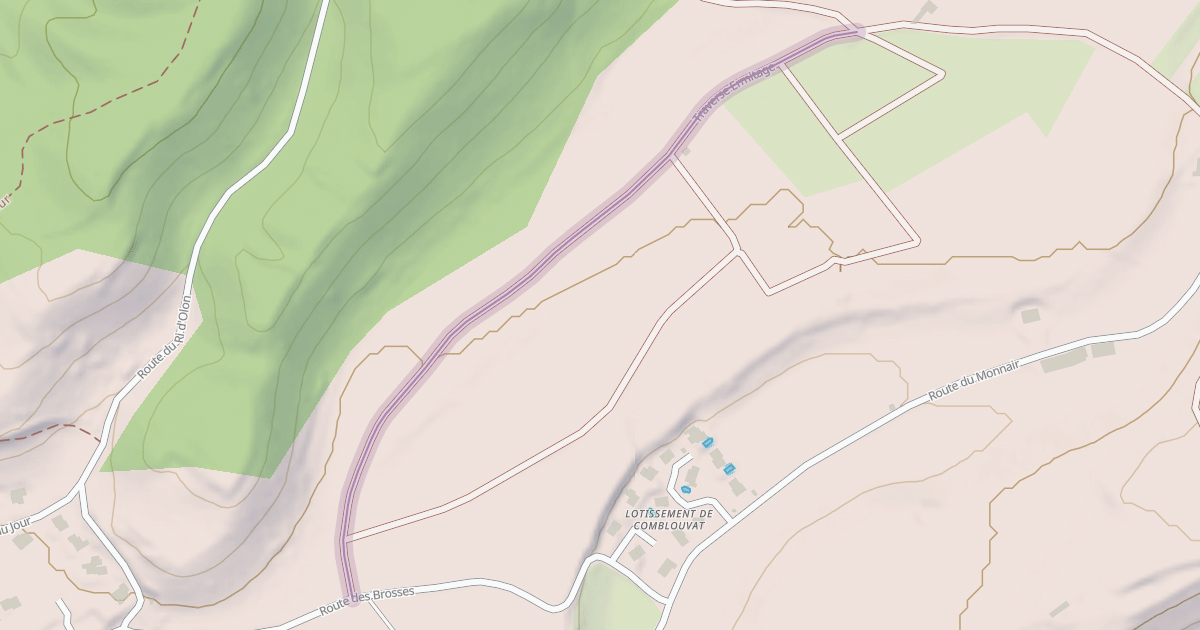 Map preview of Traverse Ermitage