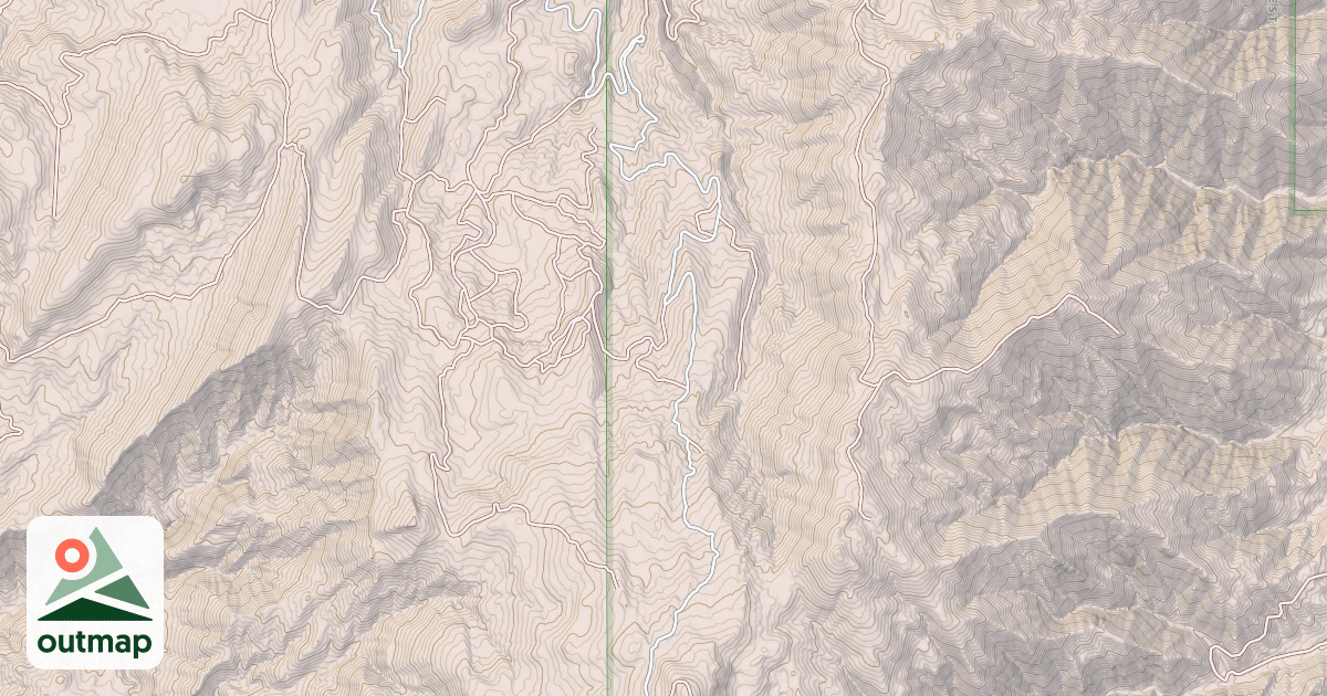 Map of HARRIS CREEK SUMMIT