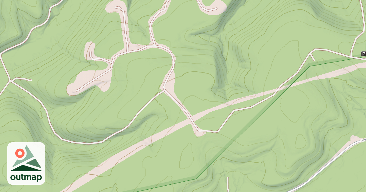 Map of Snowmobile Route