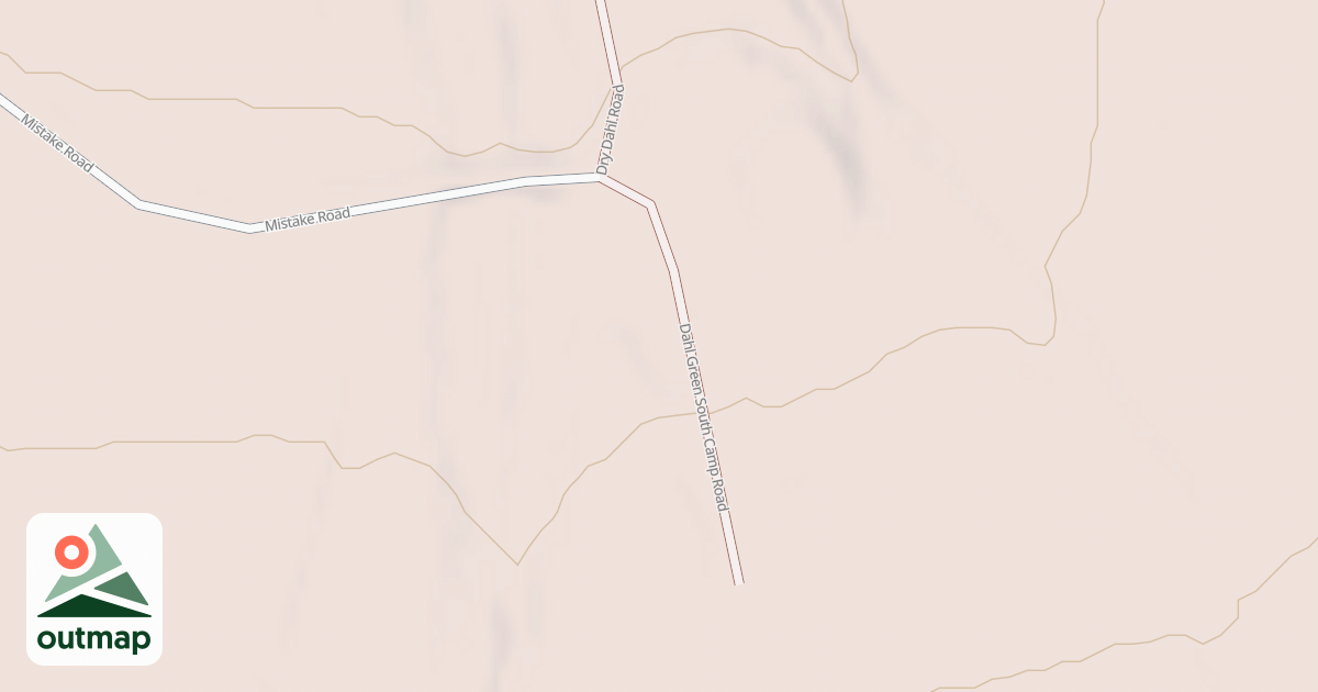 Map of DAHL GREEN SOUTH CAMP