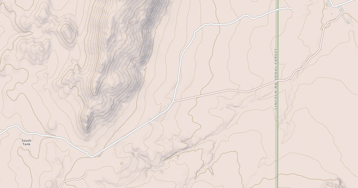 Map preview of USFS Motor Vehicle Use Map Roads {84054875-4CA3-40D5-B70A-59B61116A2F0}