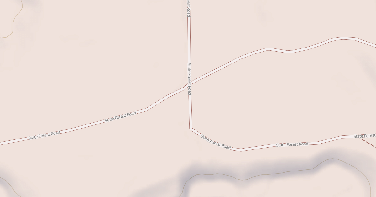 Map preview of General C.C. Andrews State Forest Trails