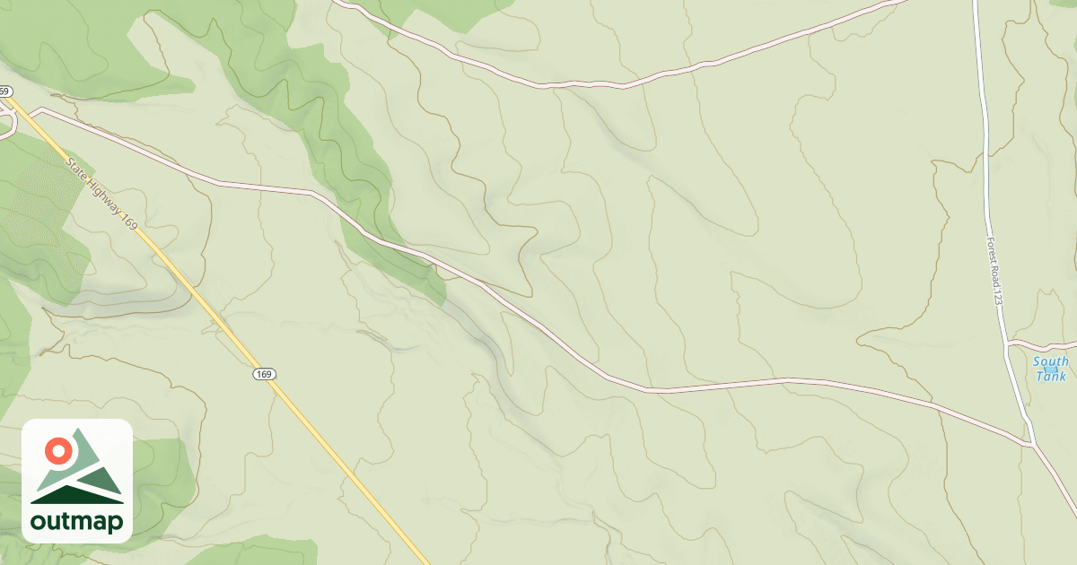 Map of USFS Motor Vehicle Use Map Roads {76939987-BA53-46A4-97B8-2027345692B2}