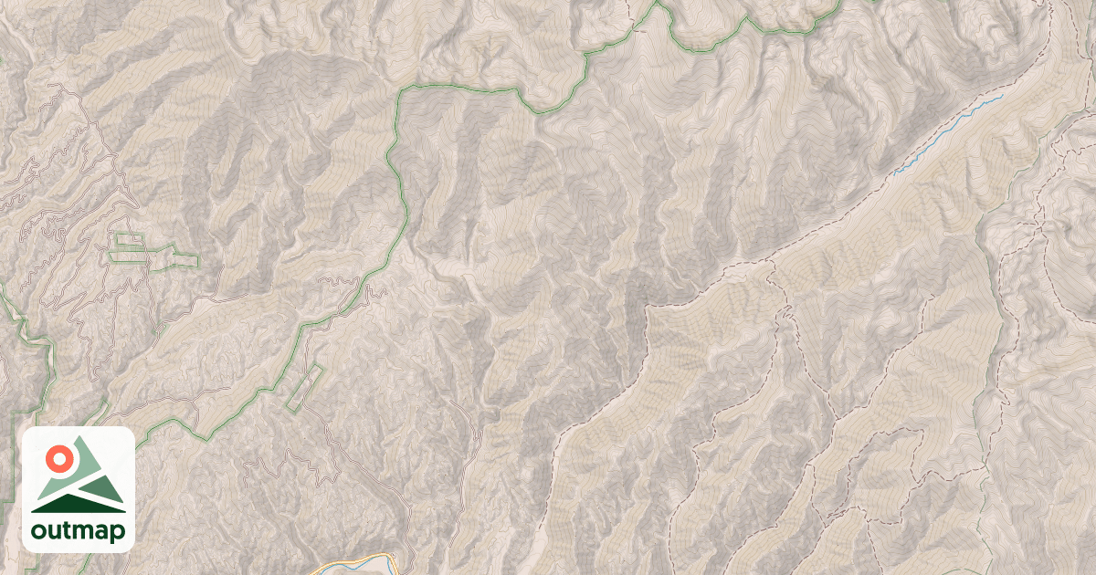 Map of SHAKE CREEK
