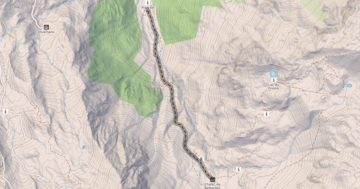 Map preview of Dérochoir