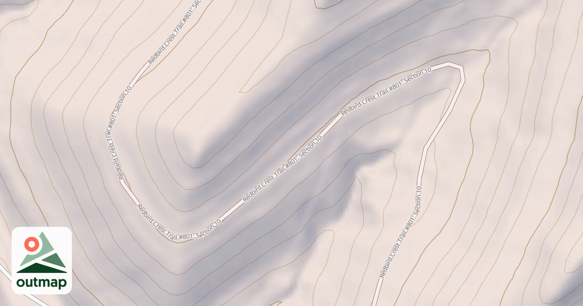 Map of Redbird Crest