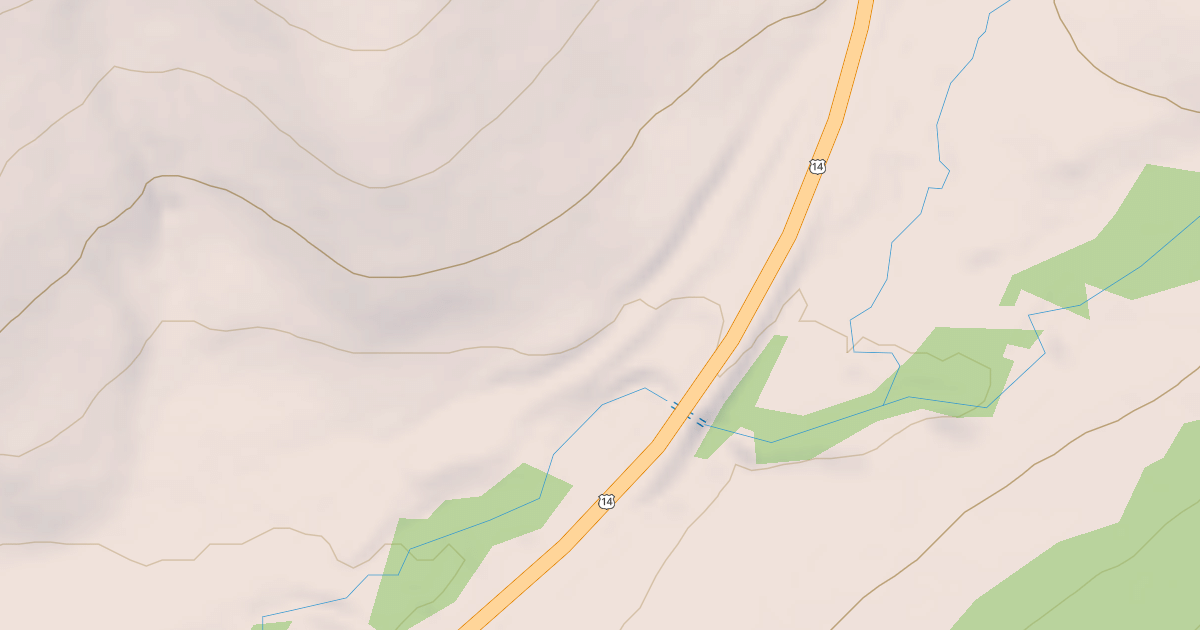 Map preview of GRANITE CREEK ROAD