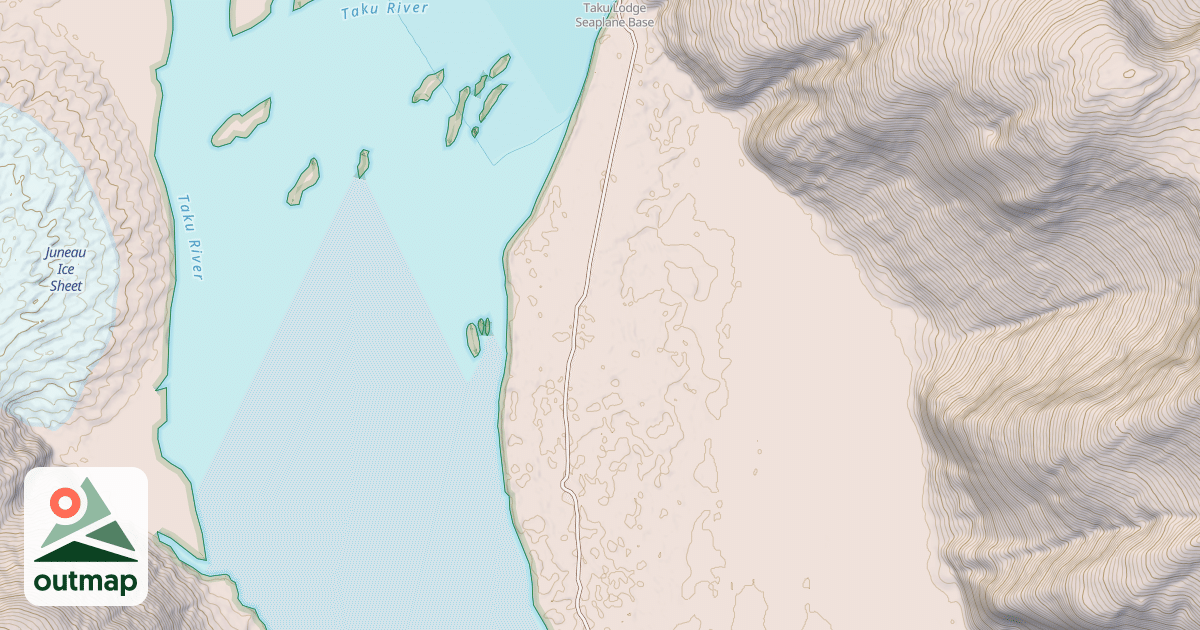 Map of TAKU JEEP TRAIL