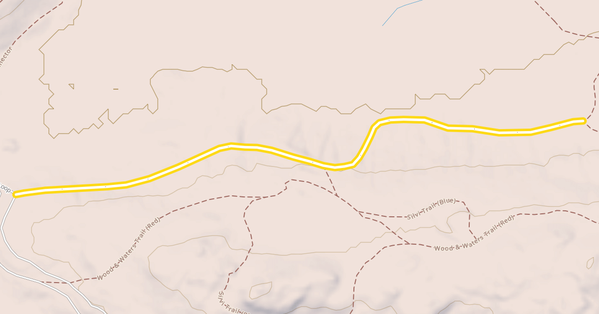 Map preview of Skidder Trail (Orange)