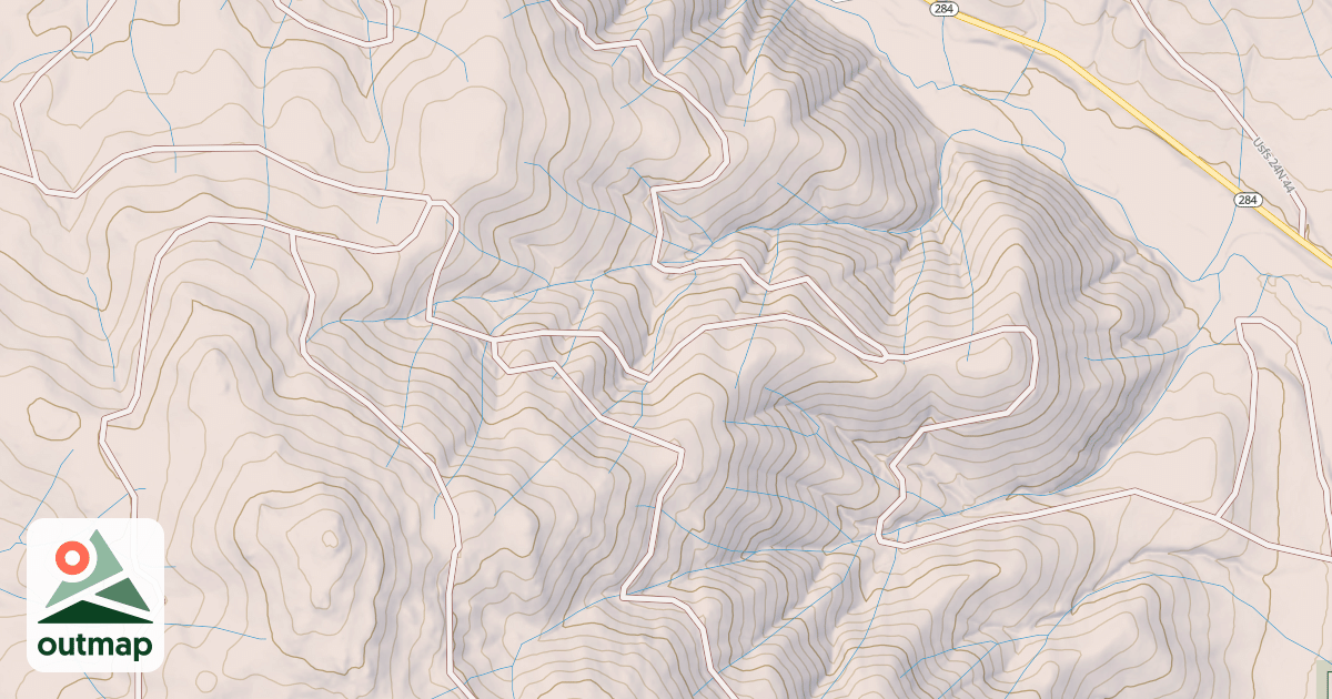 Map of CHILCOOT HEIGHTS