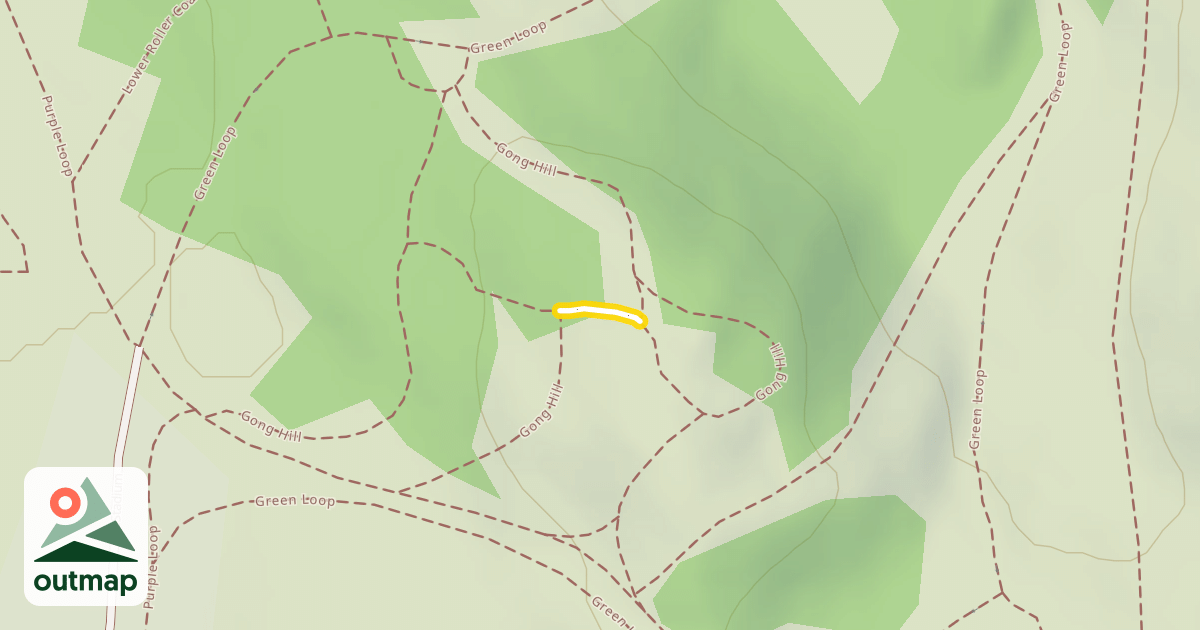 Map of Gong Hill