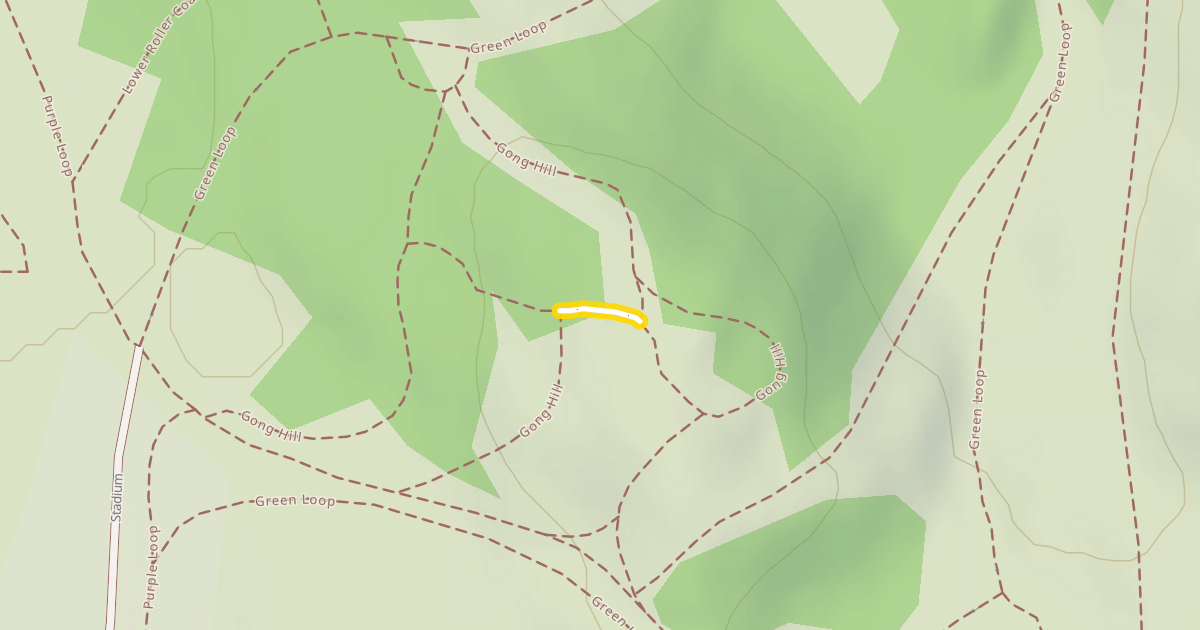 Map preview of Gong Hill