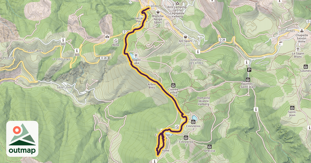 Map of Sentier planétaire