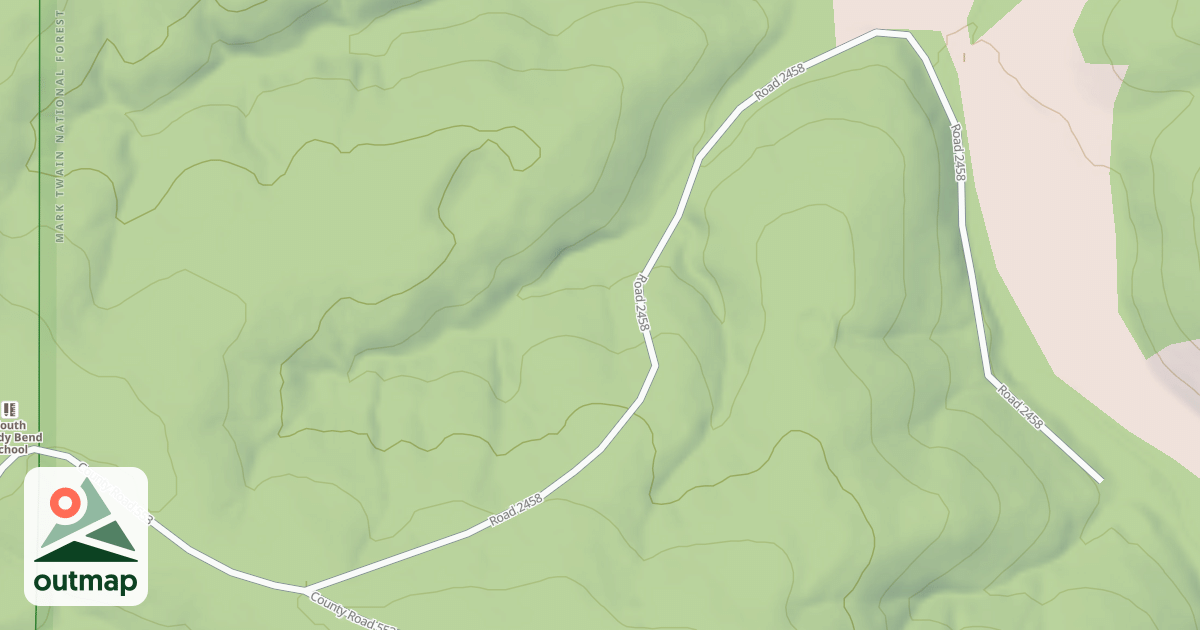 Map of GRAY BRANCH