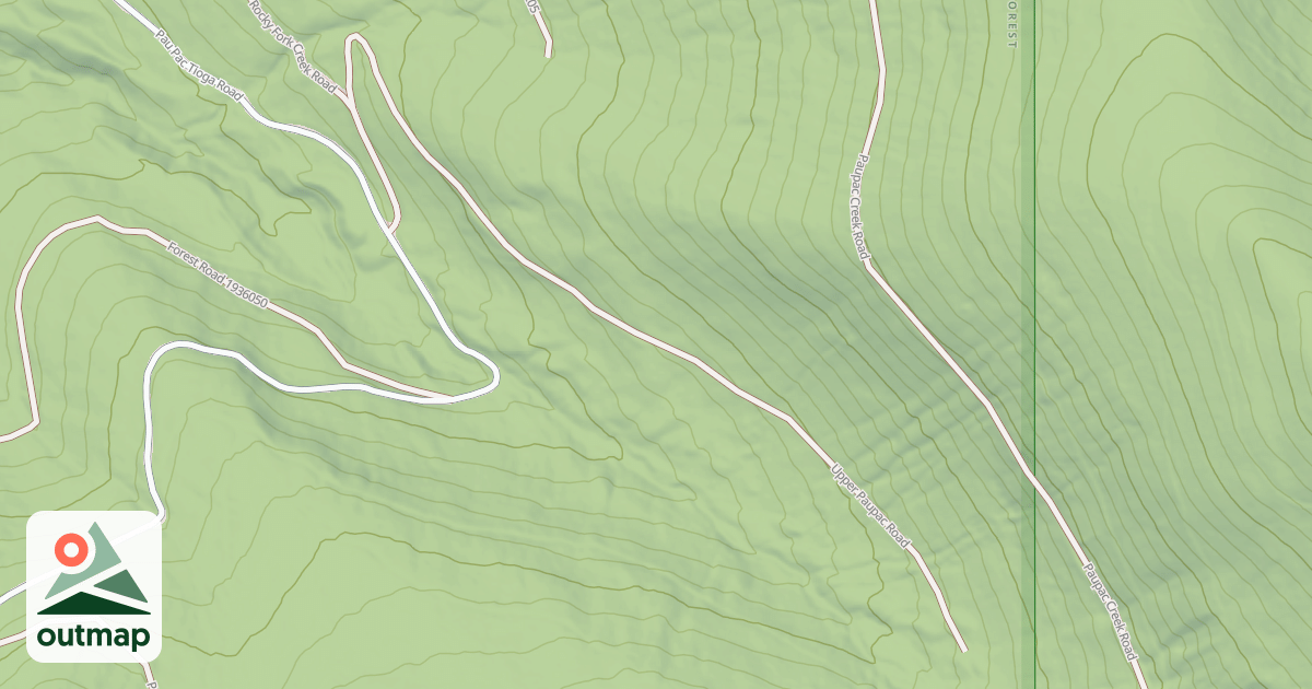 Map of UPPER PAUPAC