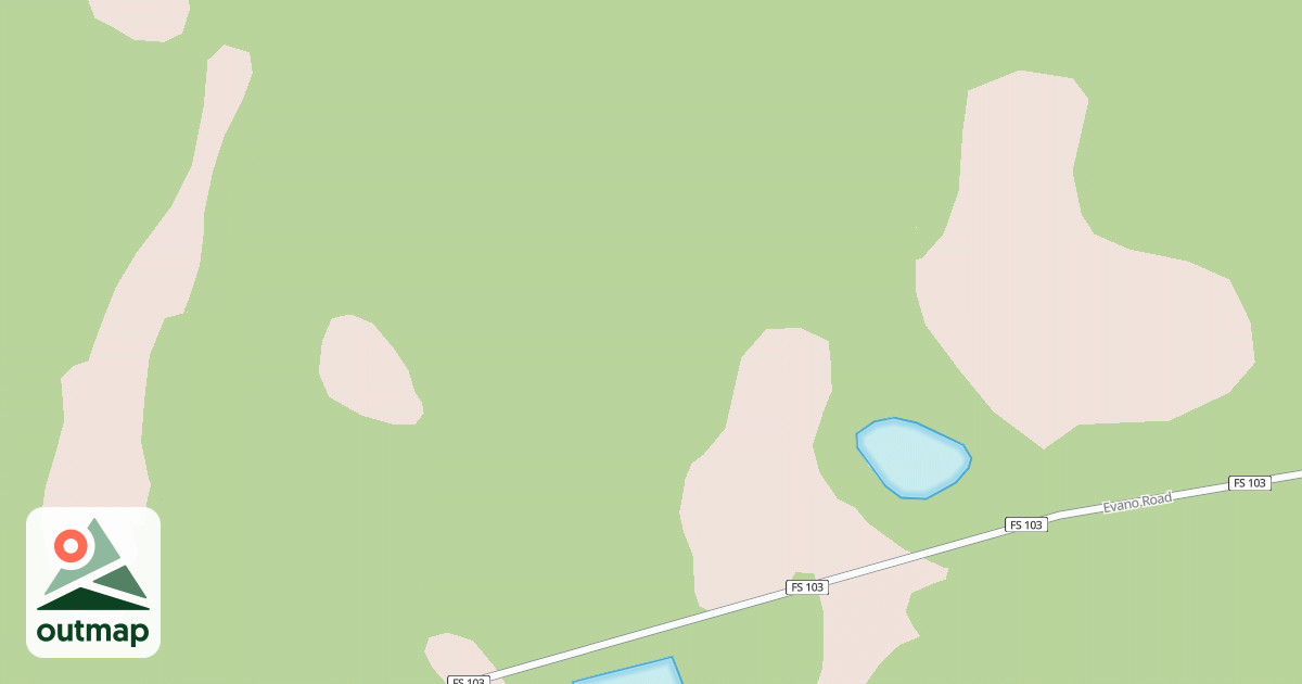 Map of USFS National Forest System Roads {8519395B-2759-44AB-8D83-F72C4F54D782}