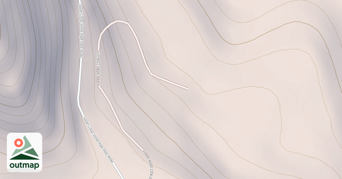 Map of USFS National Forest System Roads {26D20D36-53C6-40E9-98D1-BC091E33F562}