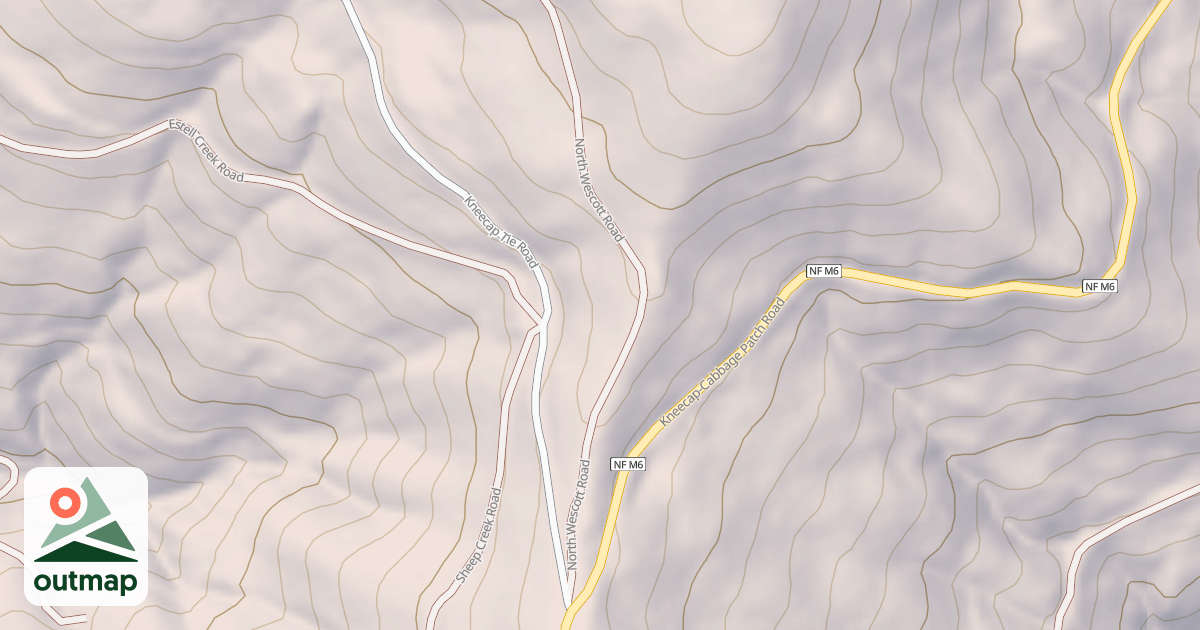 Map of NORTH WESCOTT