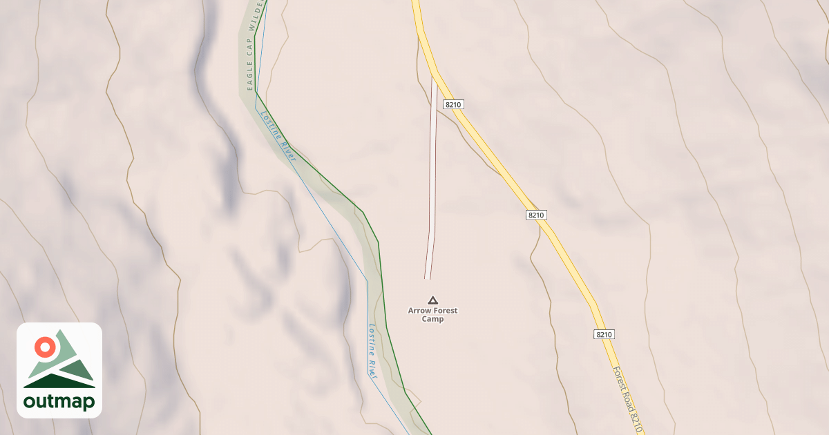 Map of USFS National Forest System Roads {01BC1542-2543-41E6-A838-F8784C3DEDA2}